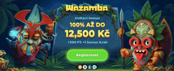 Wazamba vstupní bonus